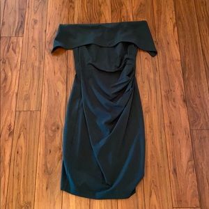 Vince Camuto Popover dress emerald
